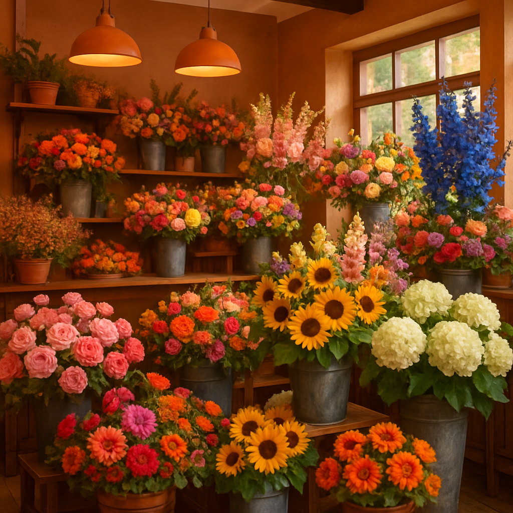 A beautiful flower arrangement